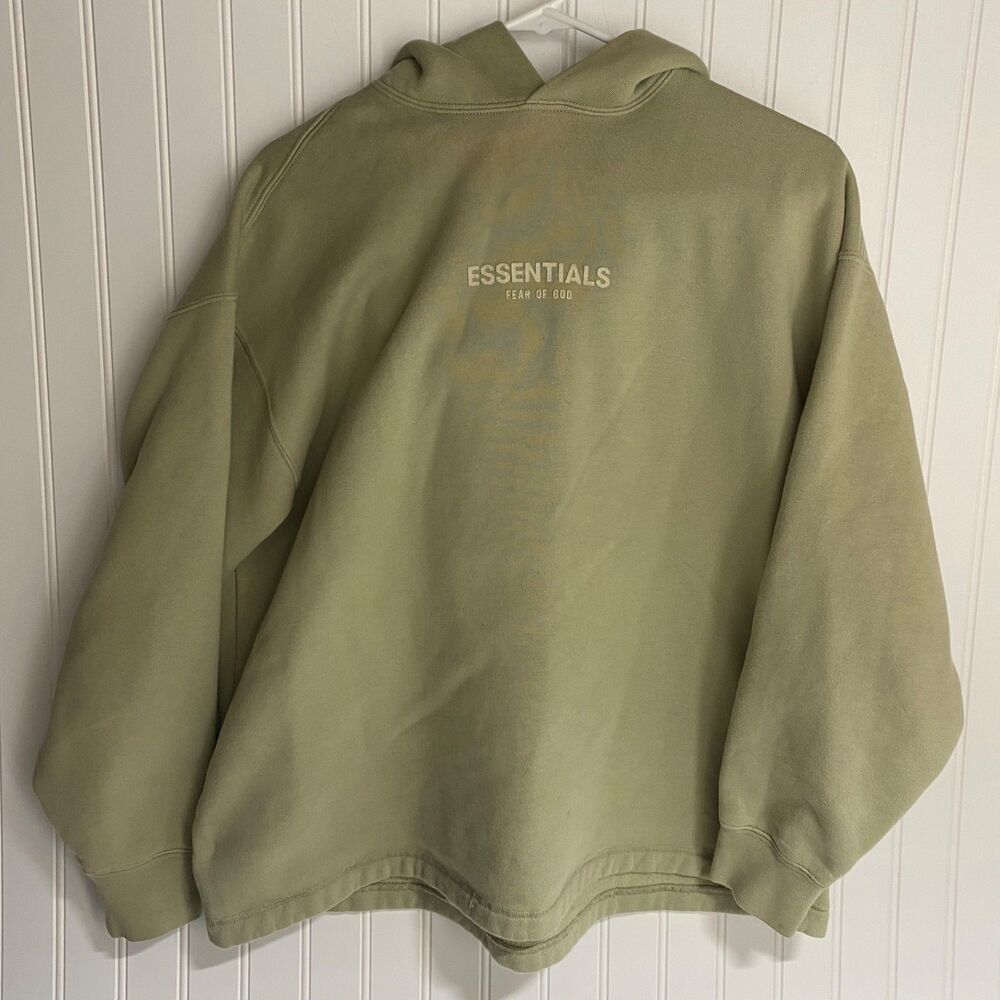 Fear Of God Essential Hoodie Women Size XXS (oversized) Sweatshirt Read Descript